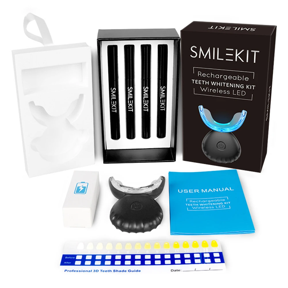 Teeth Whitening With Hydrogen Peroxide - Dental Teeth Whitening Kit Mini 16