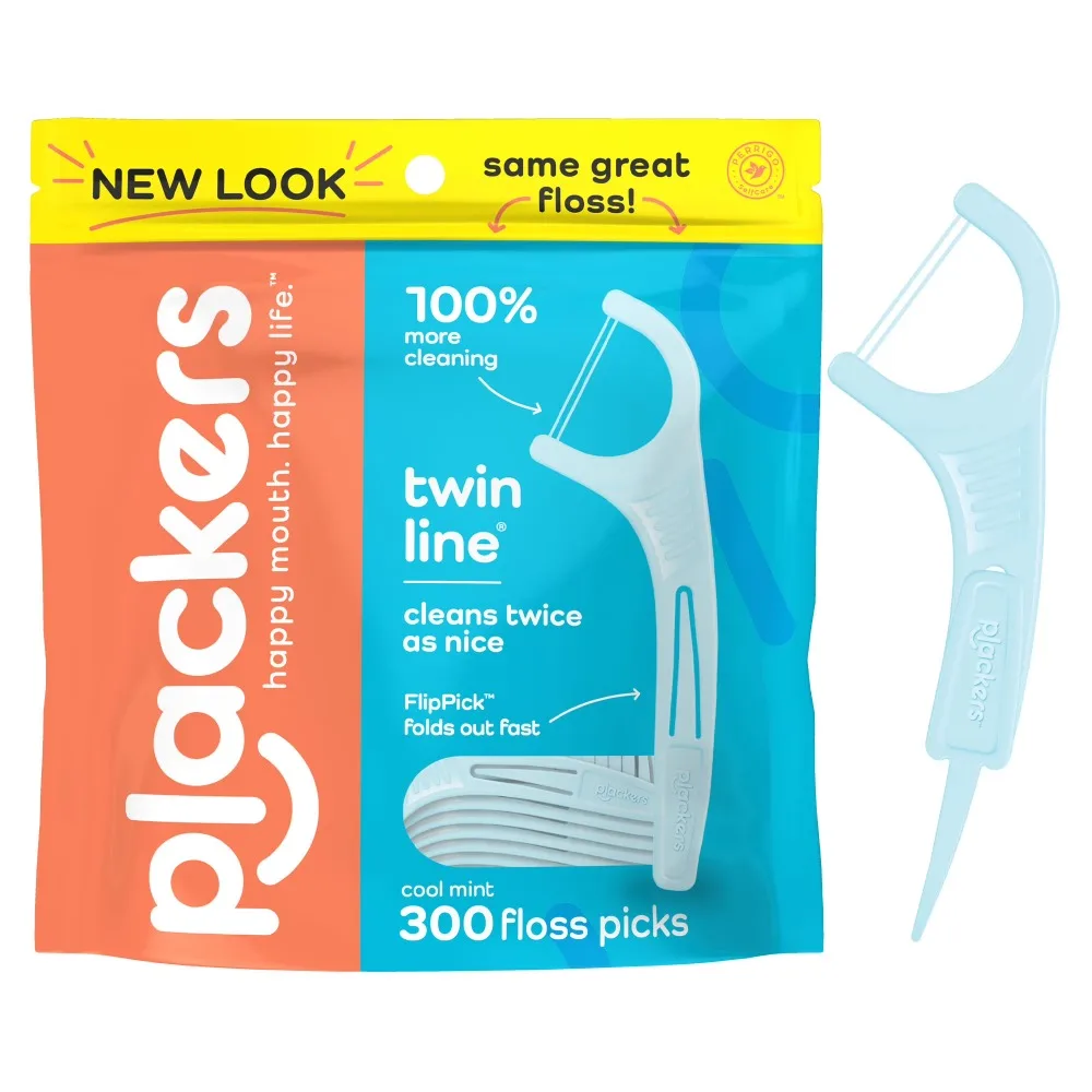 Dental Floss Picks - NEW Arrival-Cool Mint Flavor Dental Floss