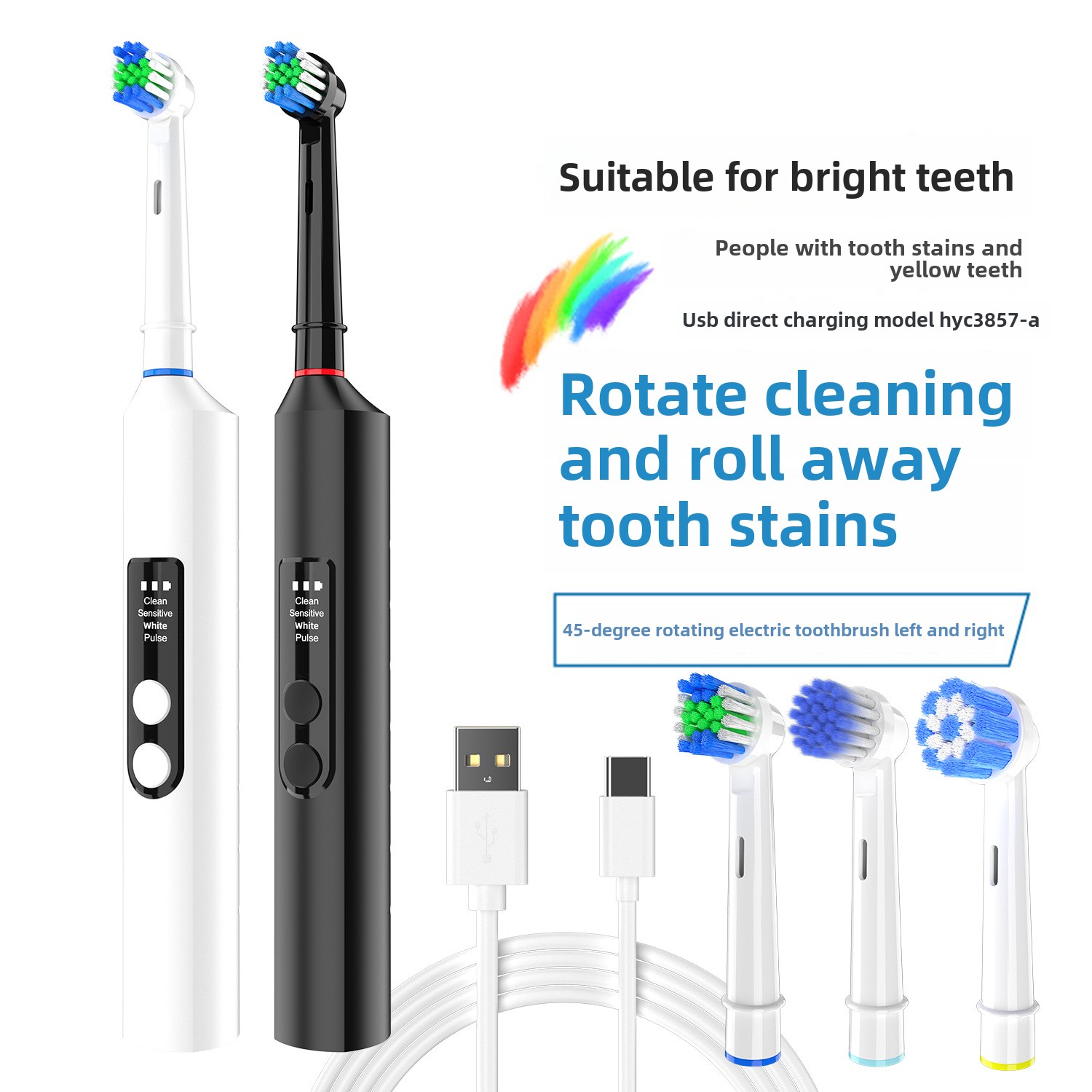 Wireless Rechargeable Fully Au - Electric Toothbrush Sonic ulasan dan harga