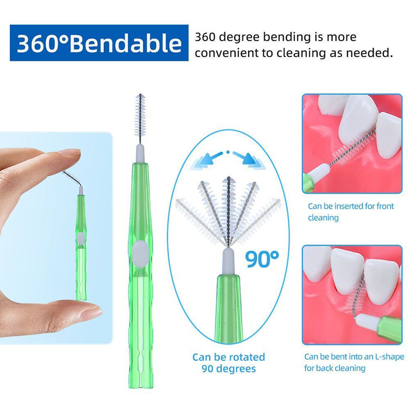 5/10/30/60/100Pcs Cleaning Bet - Dental Floss Picks ulasan dan harga