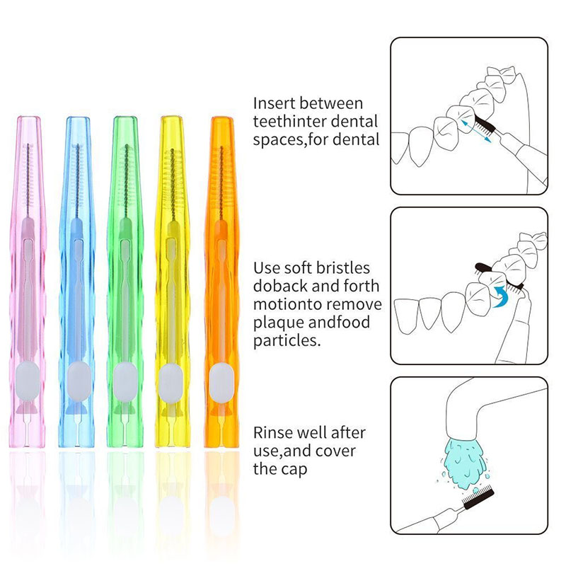 5/10/30/60/100Pcs Cleaning Bet - Dental Floss Picks ulasan dan harga