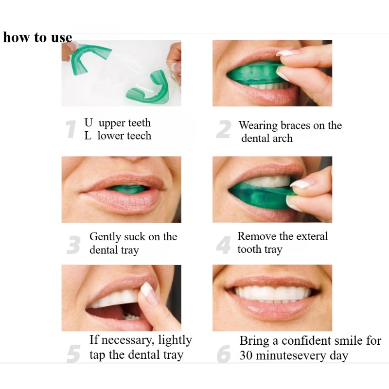 Set Teeth Whitening Tray U-sha - Teeth Whitening Gel For Trays ulasan dan harga