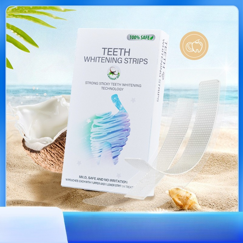 6D beauty patch Coconut oil 6% - Teeth Whitening With Coconut Oil ulasan dan harga