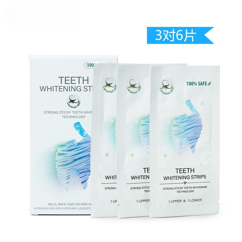 6D beauty patch Coconut oil 6% - Teeth Whitening With Coconut Oil ulasan dan harga