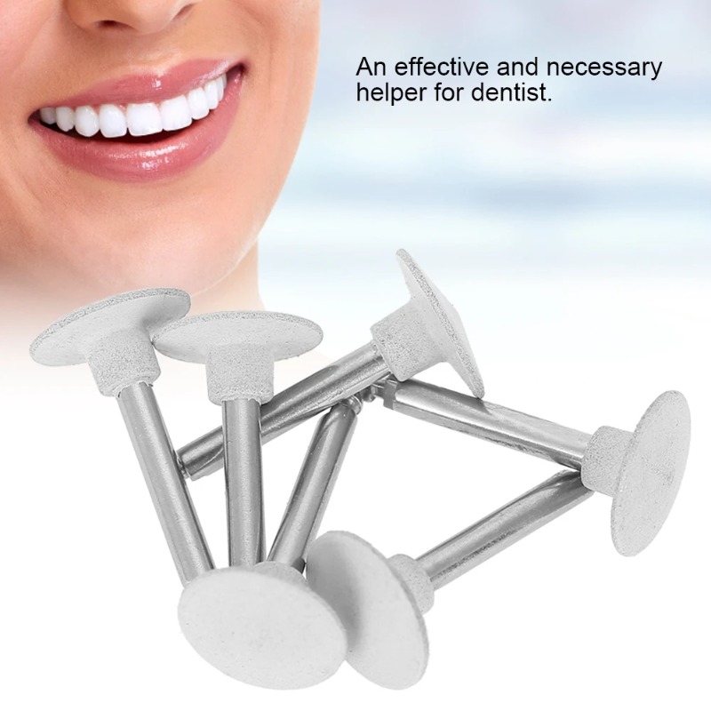 6Pcs Tooth Polishing Head Set  - Teeth Whitening Lab ulasan dan harga