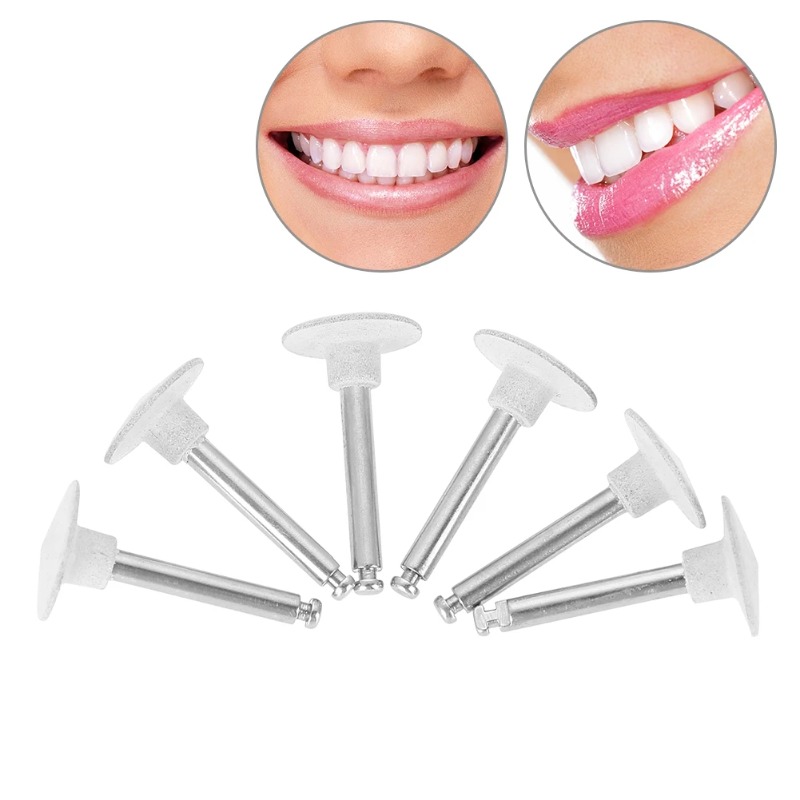 6Pcs Tooth Polishing Head Set  - Teeth Whitening Lab ulasan dan harga