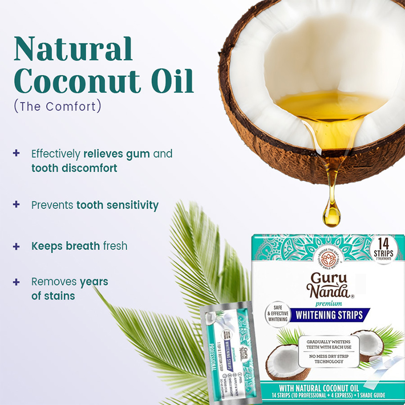 14pcs/box Coconut Oil Teeth Wh - Teeth Whitening With Coconut Oil ulasan dan harga