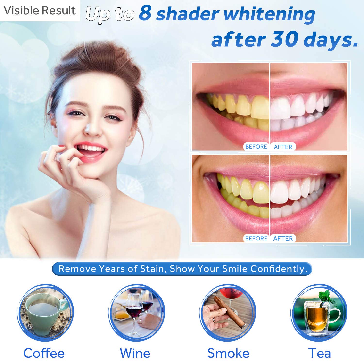 Teeth Whitening Gel Refill Syr - Teeth Whitening Paste ulasan dan harga