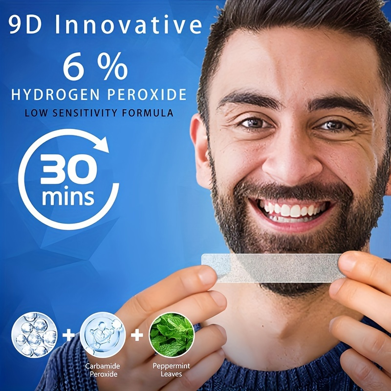 21 Pairs of 9D Aurany White Te - Teeth Whitening With Hydrogen Peroxide ulasan dan harga