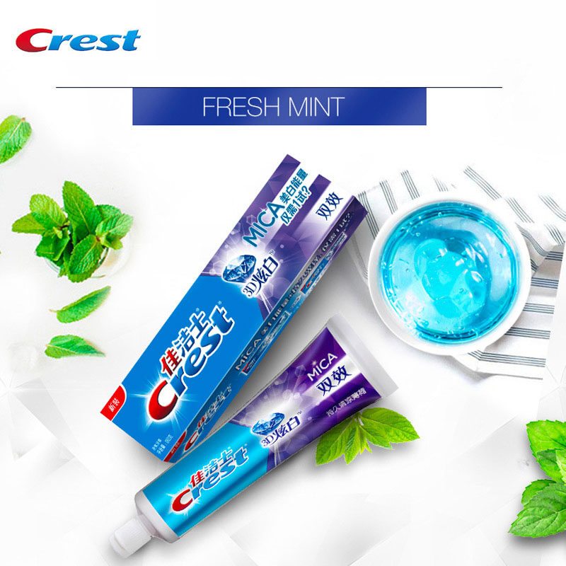 Crest 3D MICA Toothpaste Fluor - Teeth Whitening Paste ulasan dan harga