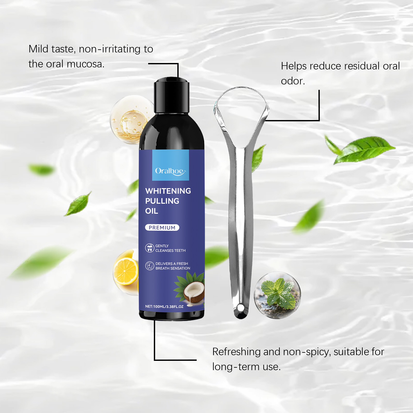 Peppermint Coconut Oil Pulling - Teeth Whitening With Coconut Oil ulasan dan harga