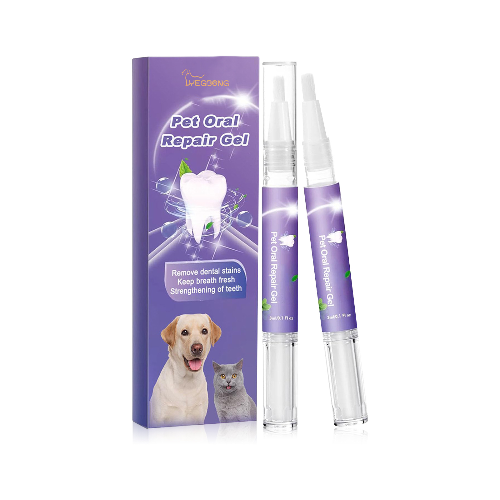 Pet Oral Repair Gel Puppy Tart - Teeth Whitening Paste ulasan dan harga