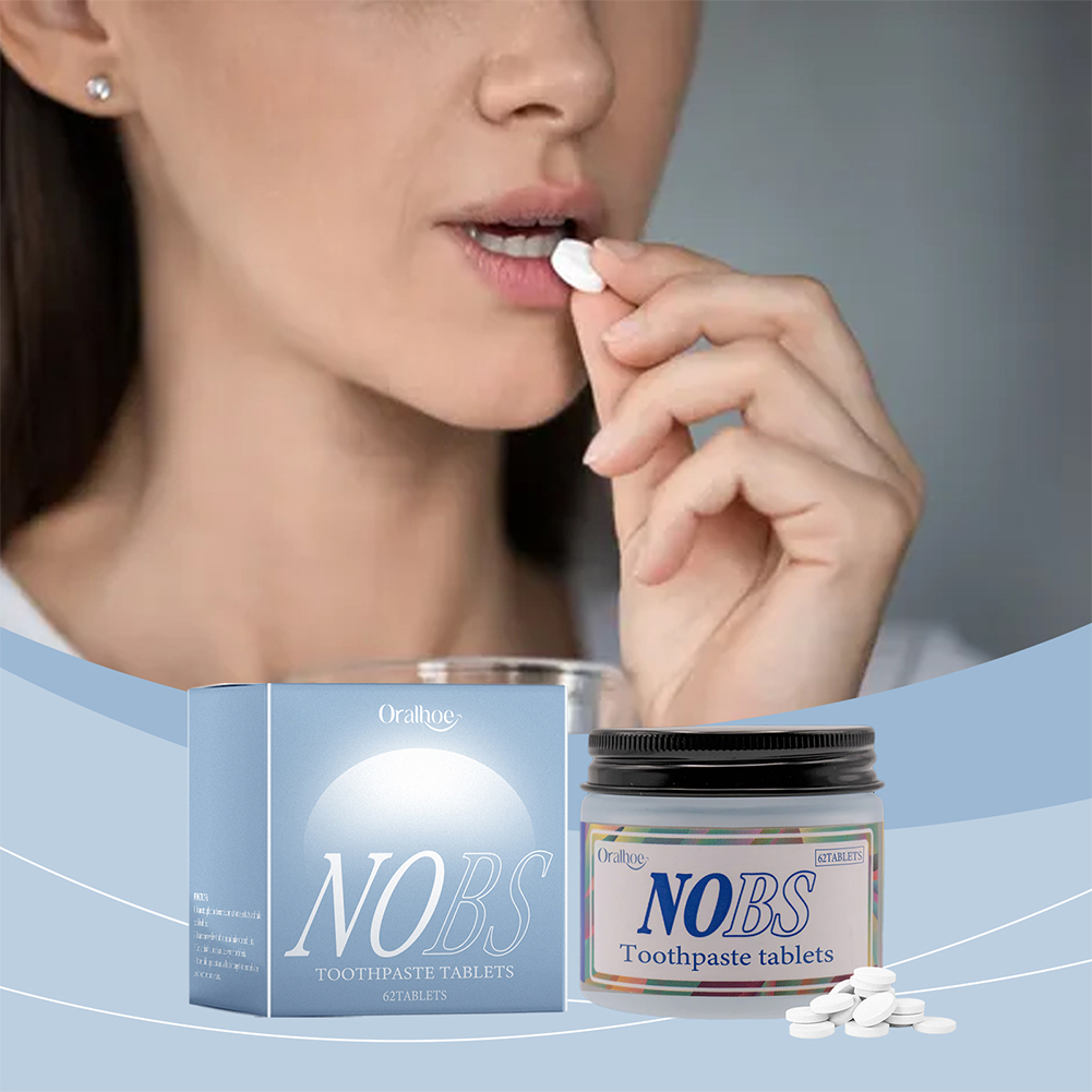 NOBS Toothpaste Tablets - Nano - Teeth Whitening With Coconut Oil ulasan dan harga