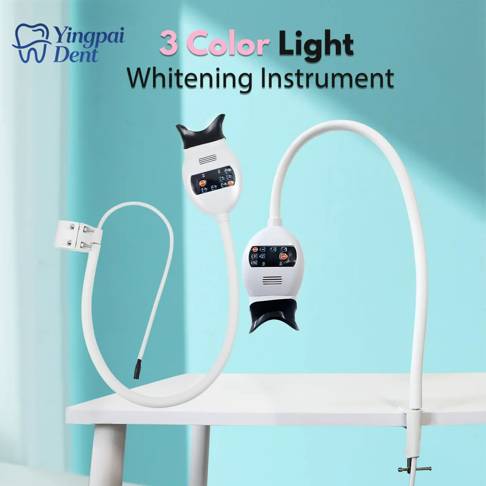 Adjustable 3 Colors LED Teeth  - Teeth Whitening Light ulasan dan harga