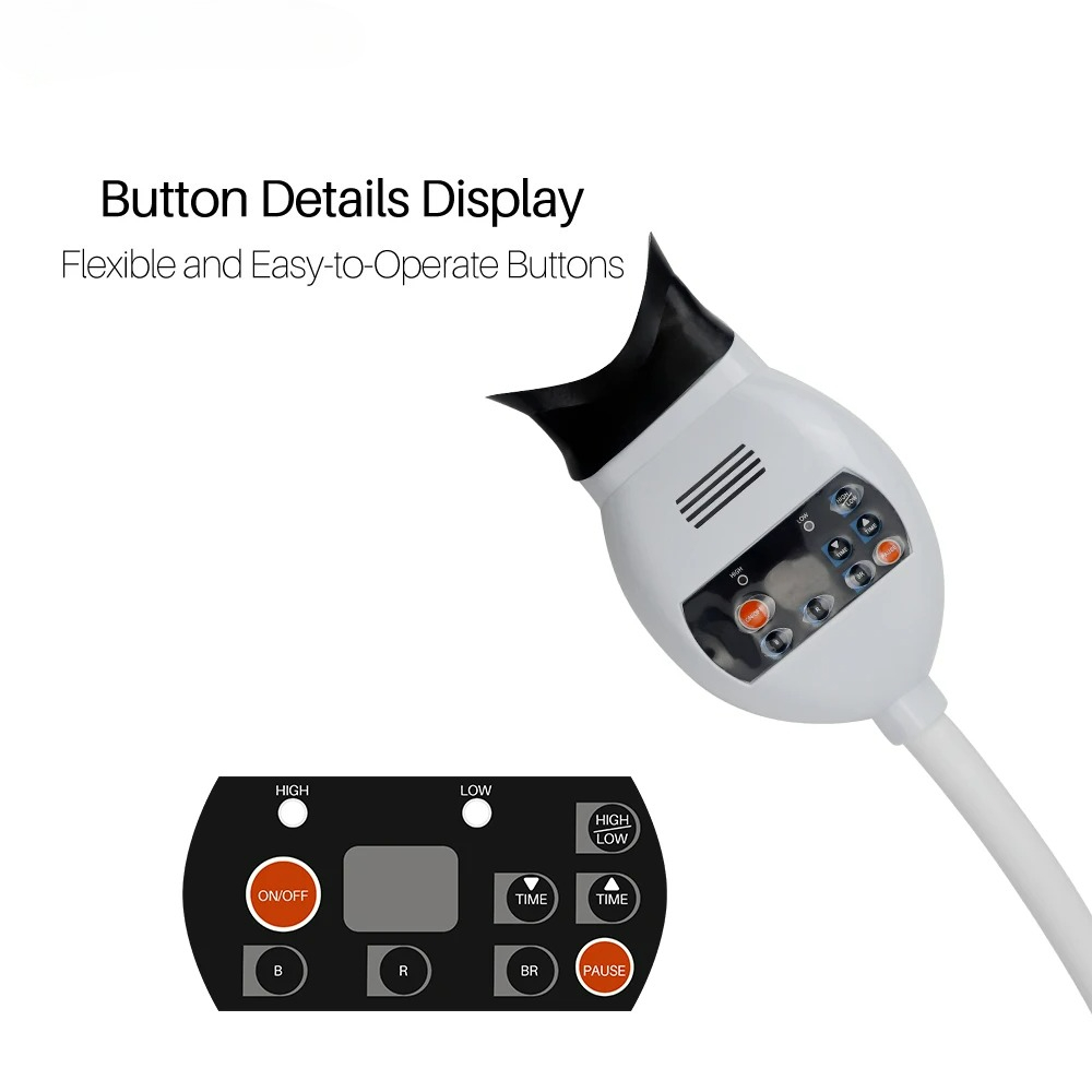 Adjustable 3 Colors LED Teeth  - Teeth Whitening Light ulasan dan harga