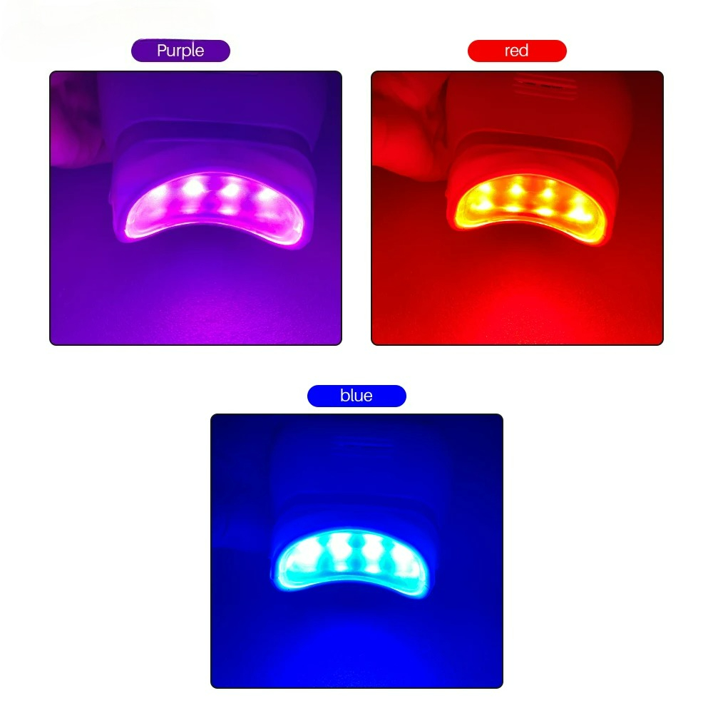 Adjustable 3 Colors LED Teeth  - Teeth Whitening Light ulasan dan harga
