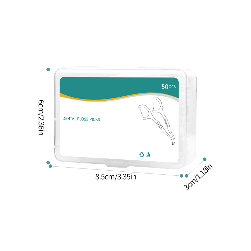 300PCS - Fine and smooth polym - Dental Floss Picks ulasan dan harga
