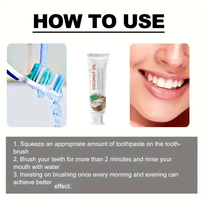 100g Coconut Oil Whitening Too - Teeth Whitening With Coconut Oil ulasan dan harga