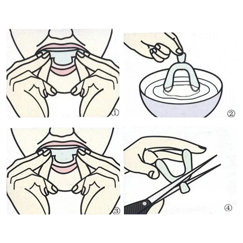 1/8pc Mouth Guard EVA Teeth Pr - Teeth Whitening Gel For Trays ulasan dan harga