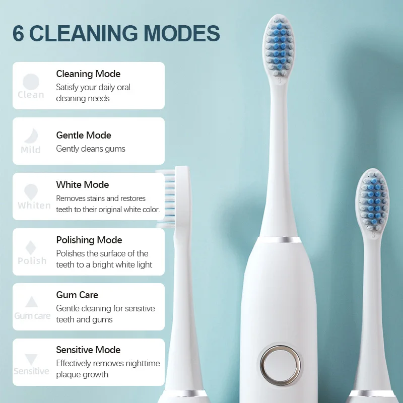 KLXKLX Sonic Electric Toothbru - Electric Toothbrush Sonic ulasan dan harga