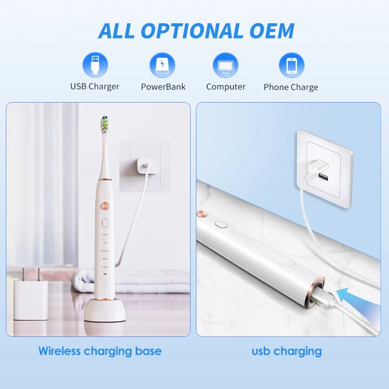 Rechargeable Sonic Electric To - Electric Toothbrush Sonic ulasan dan harga