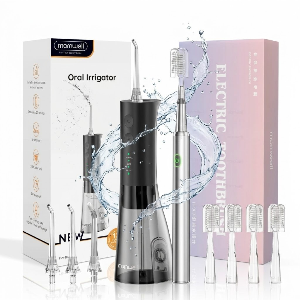Water Flosser with Electric To - Electric Toothbrush Sonic ulasan dan harga