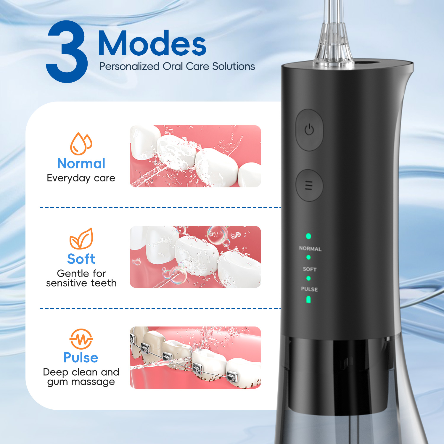 Water Flosser with Electric To - Electric Toothbrush Sonic ulasan dan harga