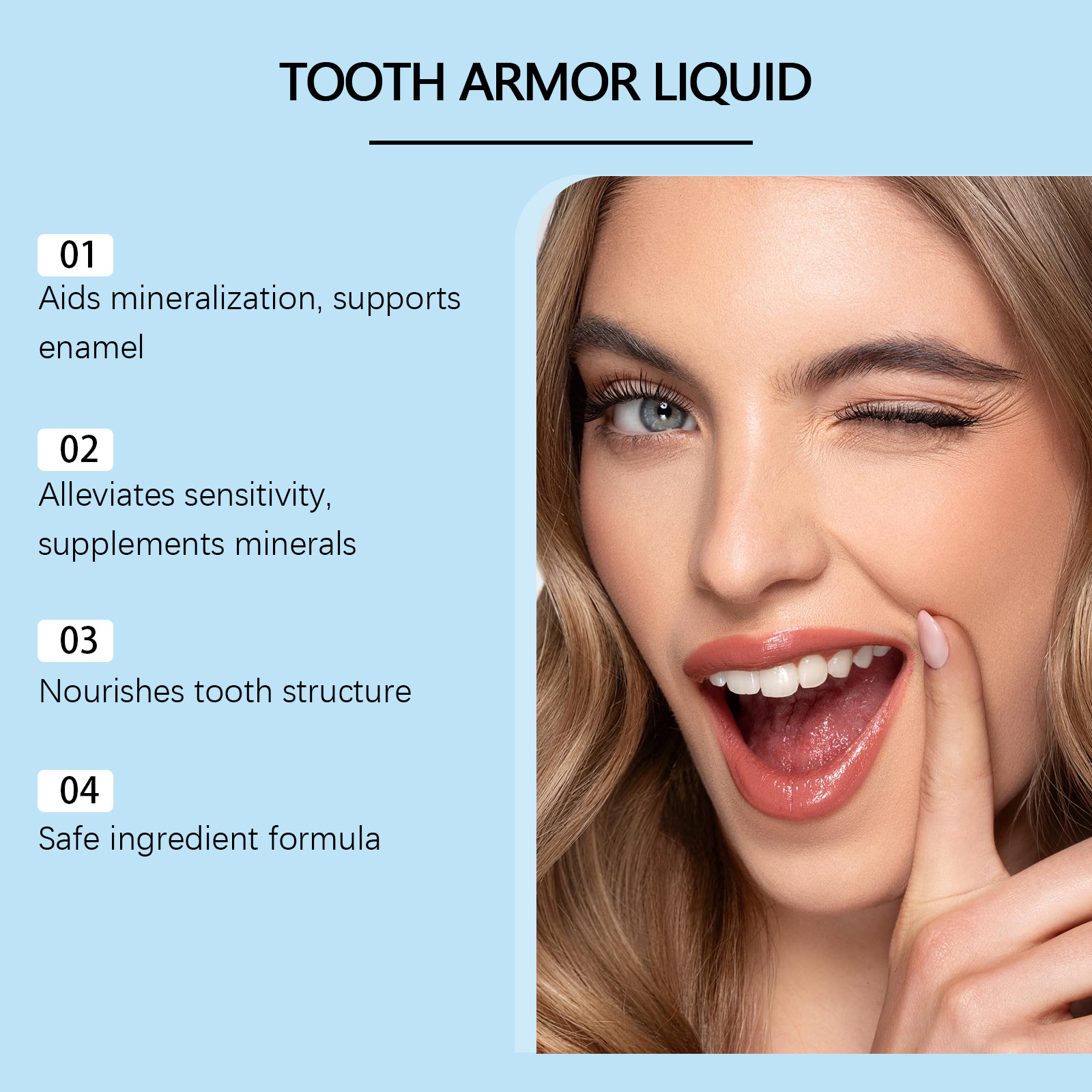 Tooth Care Liquid Hydroxyapati - Teeth Whitening Serum ulasan dan harga