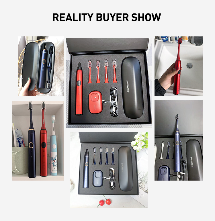 Private Label Custom Shaped Ty - Electric Toothbrush Sonic ulasan dan harga