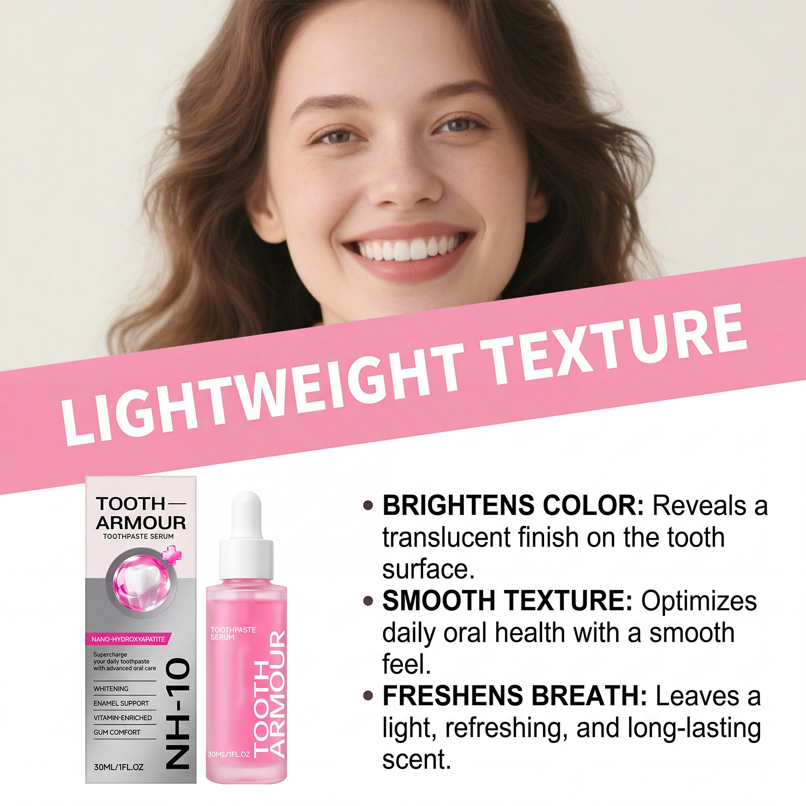 Nano-Hydroxyapatite Teeth Whit - Teeth Whitening Serum ulasan dan harga
