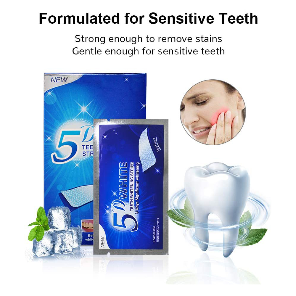 5D White Teeth Whitening Strip - Teeth Whitening Paste ulasan dan harga
